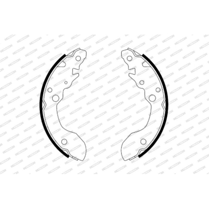 Ferodo FSB579 Bremsbackensatz PREMIER