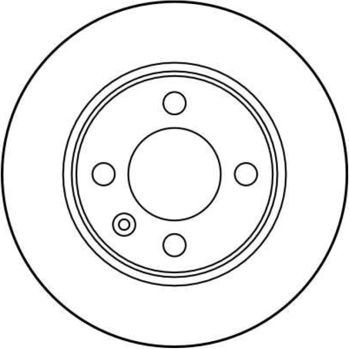 TRW DF1662 Bremsscheibe TRW DF1662 Bremsscheibe