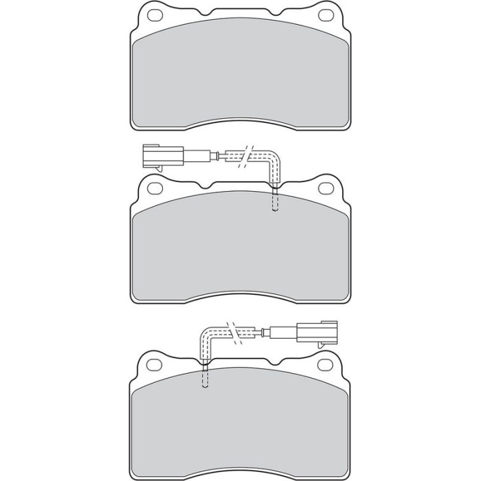 Valeo 601529 Bremsbelagsatz, Scheibenbremse