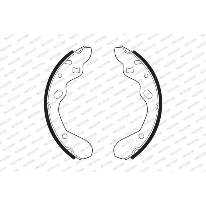 Ferodo FSB540 Bremsbackensatz PREMIER