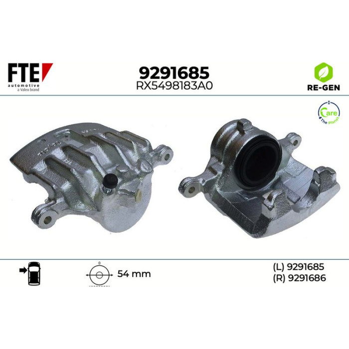 FTE 9291685 Bremssattel FTE 9291685 Bremssattel