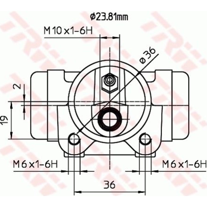 TRW BWK225 Radbremszylinder TRW BWK225 Radbremszylinder