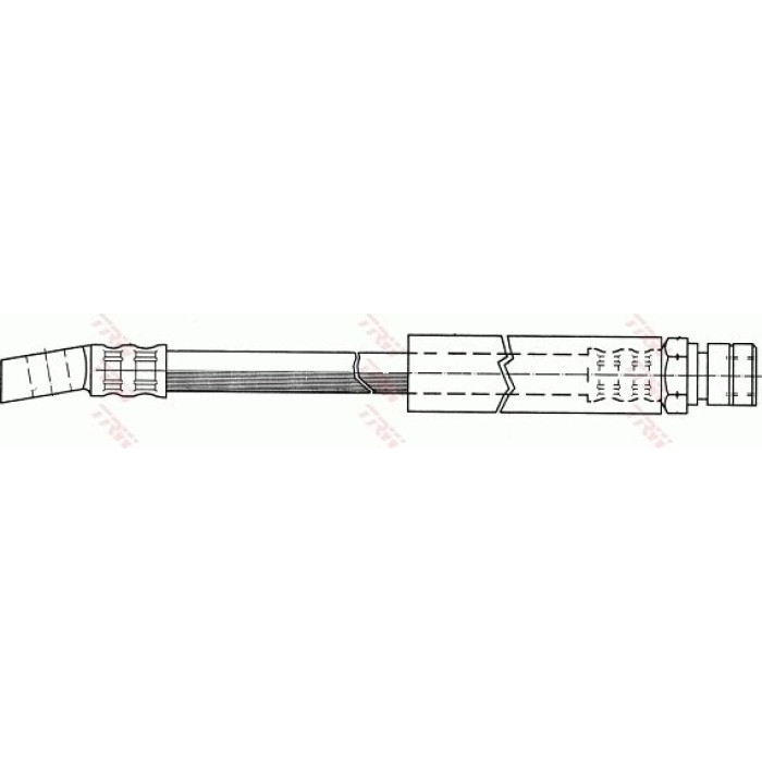 TRW PHD243 Bremsschlauch TRW PHD243 Bremsschlauch