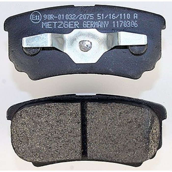 Metzger 1170306 Bremsbelagsatz, Scheibenbremse Metzger 1170306 Bremsbelagsatz, Scheibenbremse