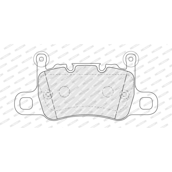 Ferodo FDB5365 Bremsbelagsatz, Scheibenbremse PREMIER ECO FRICTION Ferodo FDB5365 Bremsbelagsatz, Scheibenbremse PREMIER ECO FRICTION