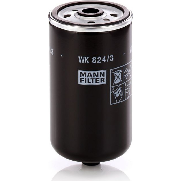Mann-Filter WK 824/3 Kraftstofffilter Mann-Filter WK 824/3 Kraftstofffilter