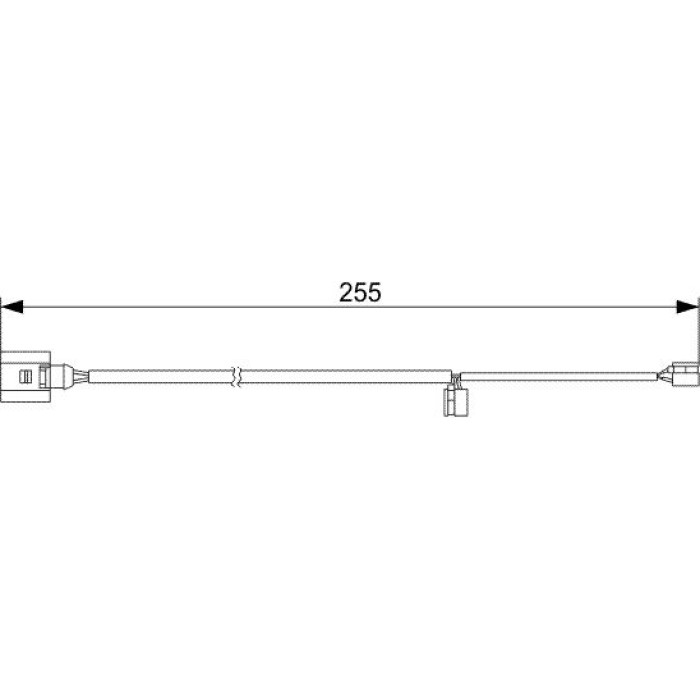 BOSCH 1 987 473 013 Warnkontakt, Bremsbelagverschleiß BOSCH 1 987 473 013 Warnkontakt, Bremsbelagverschleiß