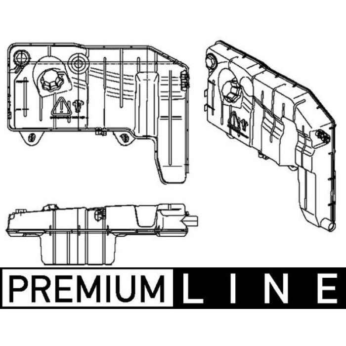 Mahle CRT 77 000P Ausgleichsbehälter, Kühlmittel BEHR Premium Line