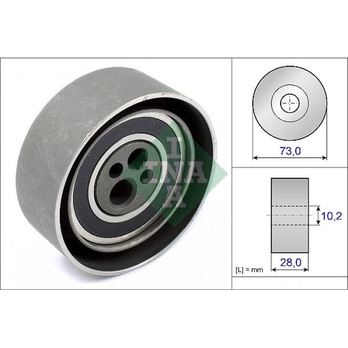 INA 531 0084 20 Spannrolle, Zahnriemen