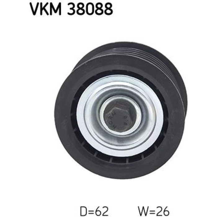 SKF VKM 38088 Umlenkrolle/Führungsrolle, Keilrippenriemen SKF VKM 38088 Umlenkrolle/Führungsrolle, Keilrippenriemen