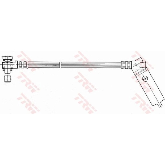 TRW PHD952 Bremsschlauch