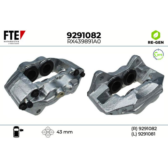 FTE 9291082 Bremssattel FTE 9291082 Bremssattel