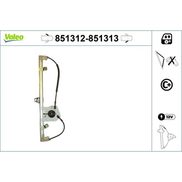 Valeo 851313 Fensterheber Valeo 851313 Fensterheber