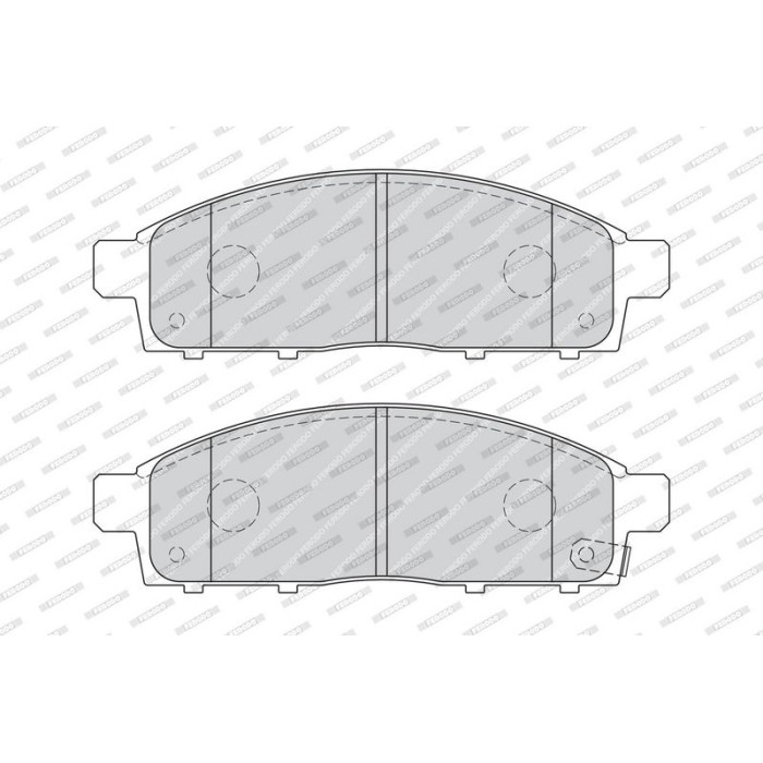 Ferodo FDB4023 Bremsbelagsatz, Scheibenbremse PREMIER ECO FRICTION Ferodo FDB4023 Bremsbelagsatz, Scheibenbremse PREMIER ECO FRICTION