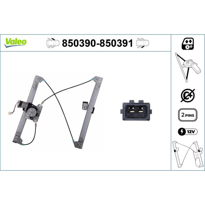 Valeo 850391 Fensterheber Valeo 850391 Fensterheber