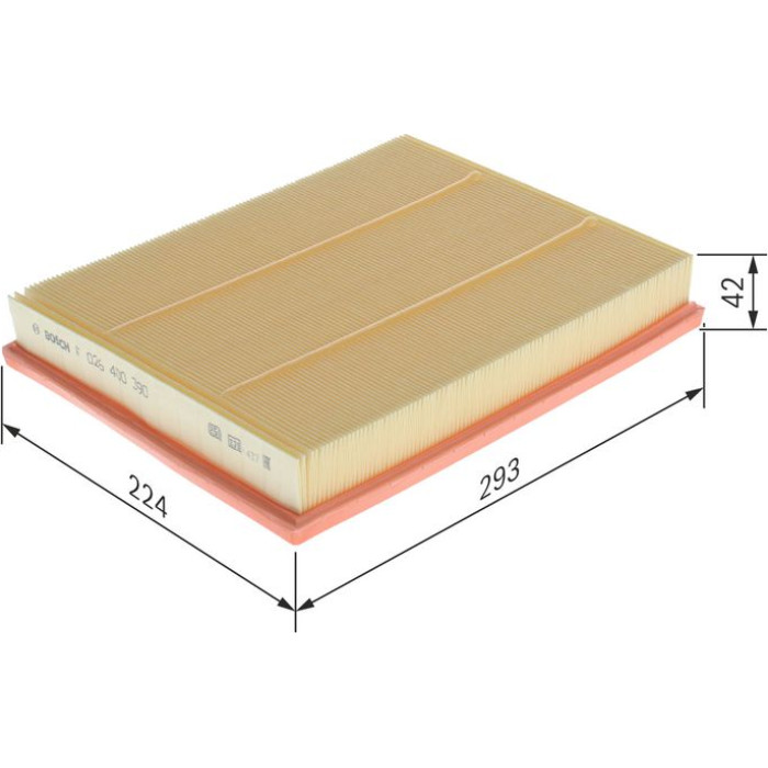 BOSCH F 026 400 390 Luftfilter BOSCH F 026 400 390 Luftfilter