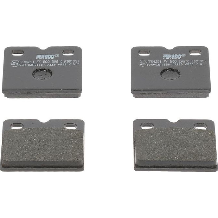 Ferodo FDB1983 Bremsbelagsatz, Scheibenbremse PREMIER ECO FRICTION