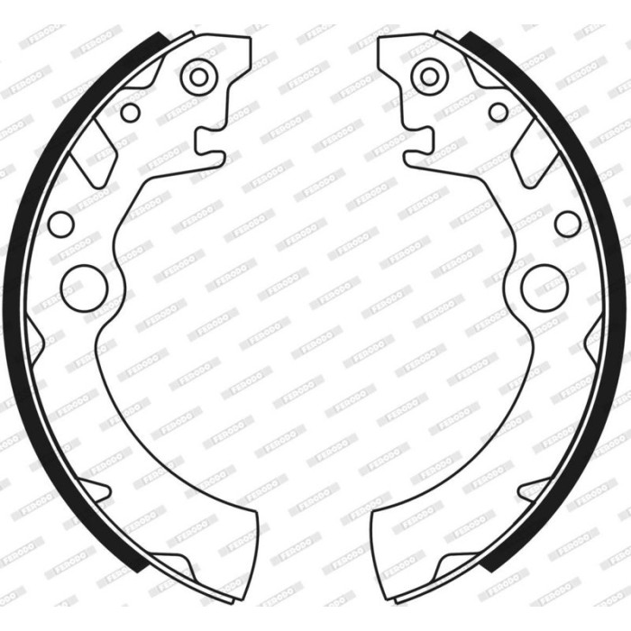 Ferodo FSB561 Bremsbackensatz PREMIER