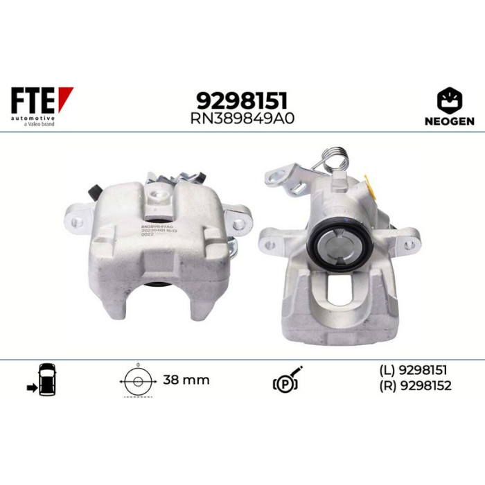 FTE 9298151 Bremssattel NEOGEN FTE 9298151 Bremssattel NEOGEN