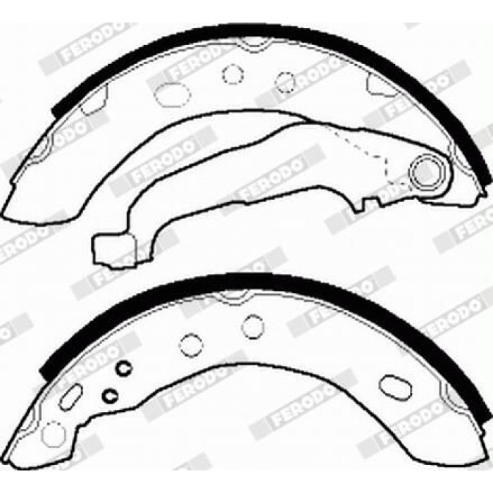 Ferodo FSB417 Bremsbackensatz PREMIER Ferodo FSB417 Bremsbackensatz PREMIER