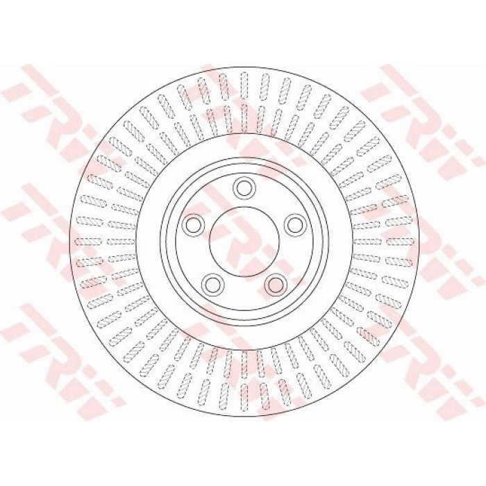TRW DF6146S Bremsscheibe SINGLE TRW DF6146S Bremsscheibe SINGLE