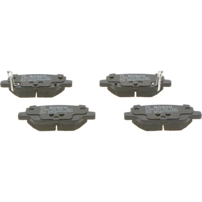 BOSCH 0 986 495 393 Bremsbelagsatz, Scheibenbremse