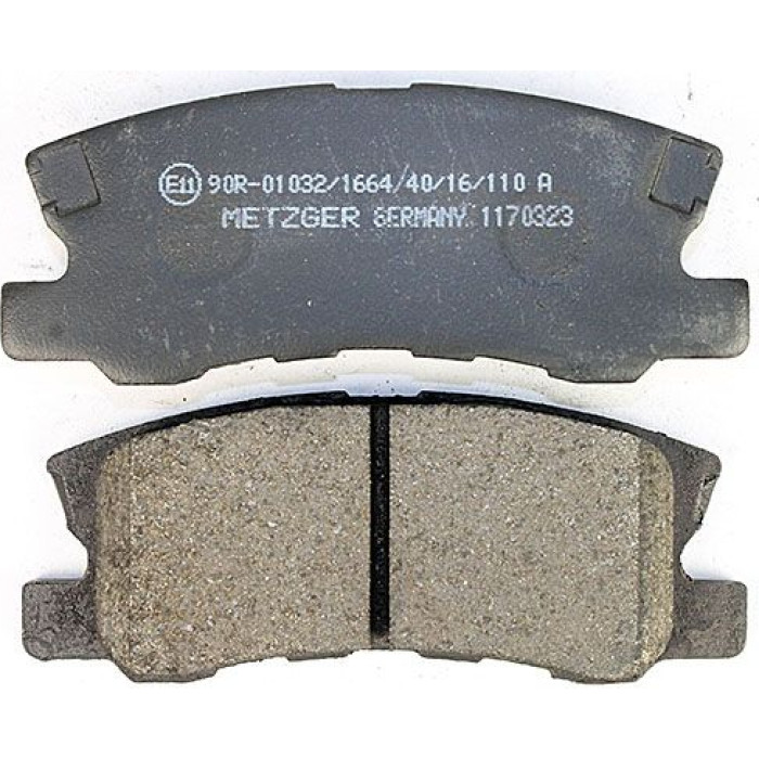 Metzger 1170323 Bremsbelagsatz, Scheibenbremse