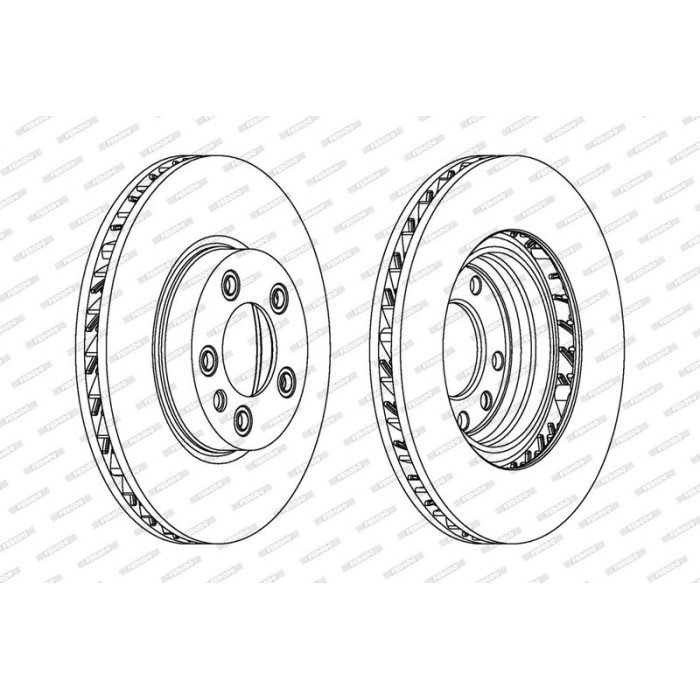 Ferodo DDF1591RC-1 Bremsscheibe PREMIER Ferodo DDF1591RC-1 Bremsscheibe PREMIER