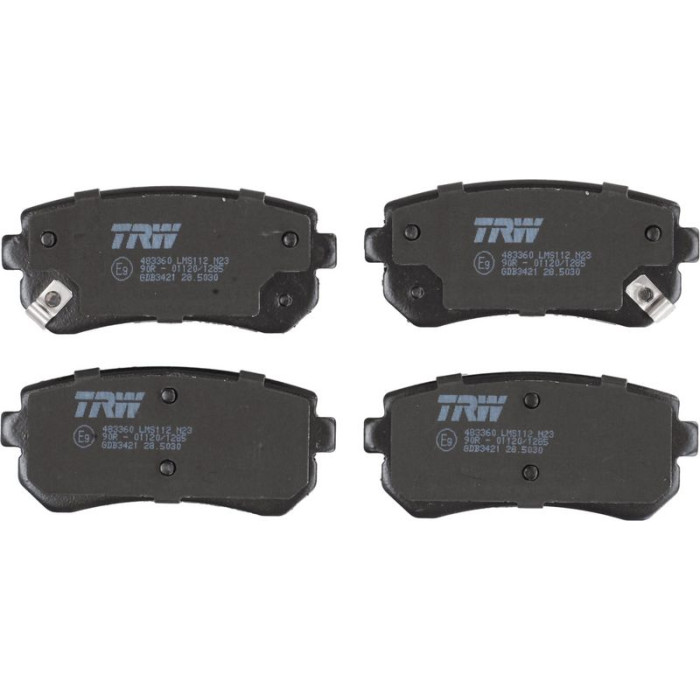 TRW GDB3421 Bremsbelagsatz, Scheibenbremse COTEC TRW GDB3421 Bremsbelagsatz, Scheibenbremse COTEC