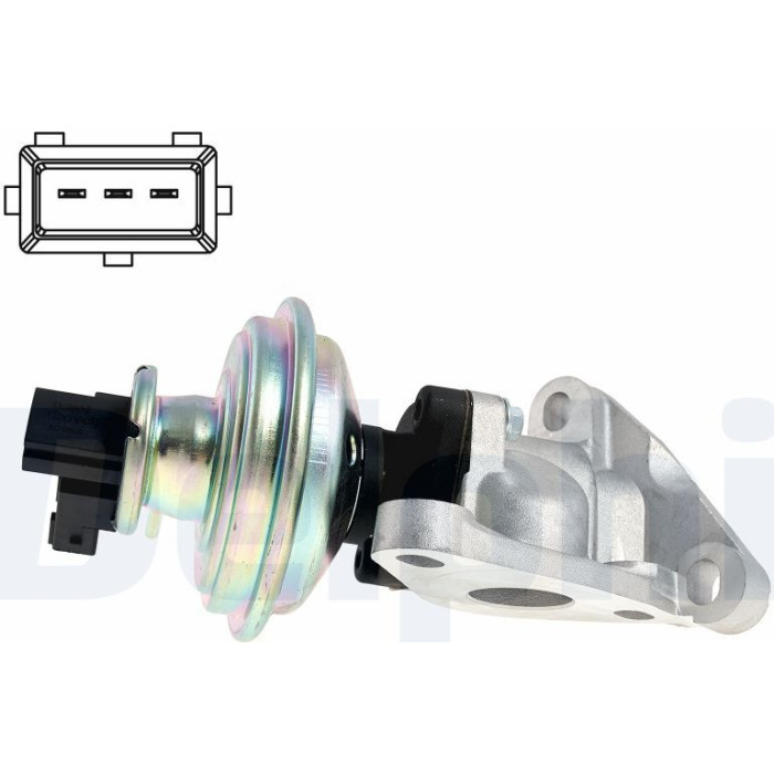 Delphi EG10625-12B1 AGR-Ventil Delphi EG10625-12B1 AGR-Ventil