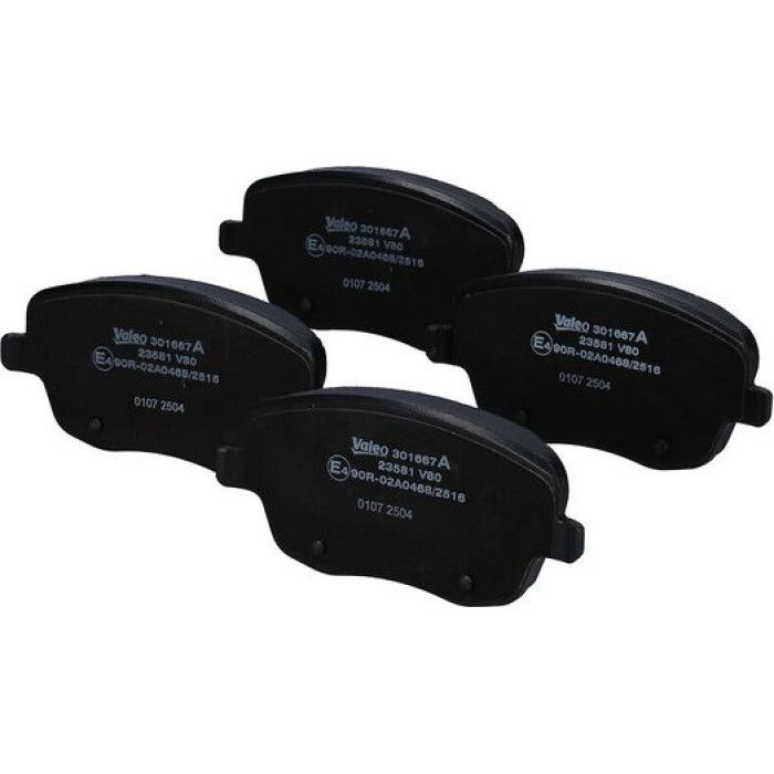 Valeo 301667A Bremsbelagsatz, Scheibenbremse EXPERT