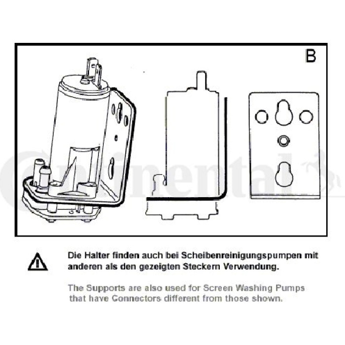 Waschwasserpumpe, Scheibenreinigung 246-075-021-006Z Waschwasserpumpe, Scheibenreinigung 246-075-021-006Z