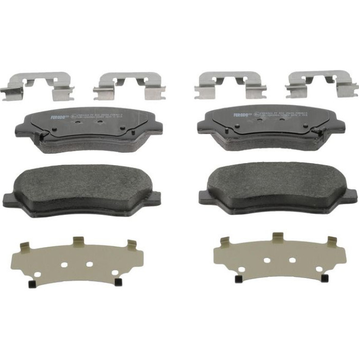 Ferodo FDB4613 Bremsbelagsatz, Scheibenbremse PREMIER ECO FRICTION Ferodo FDB4613 Bremsbelagsatz, Scheibenbremse PREMIER ECO FRICTION