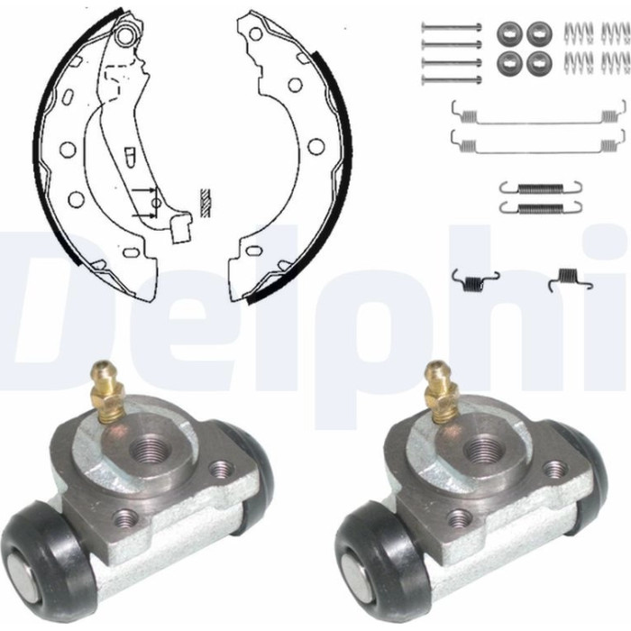 Delphi KP931 Bremsbackensatz Delphi KP931 Bremsbackensatz