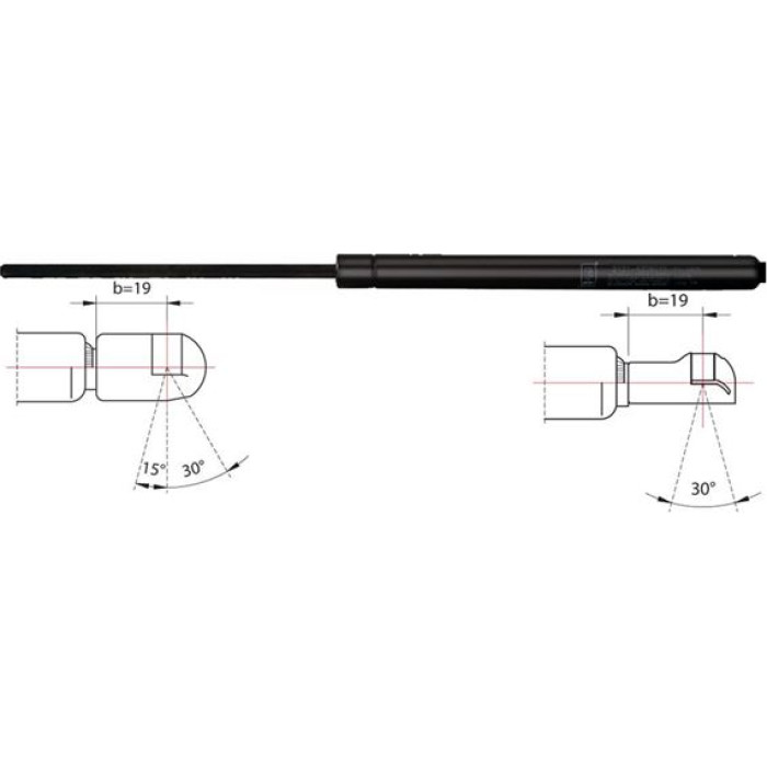Gasfeder, Koffer-/Laderaum 2110348 Gasfeder, Koffer-/Laderaum 2110348