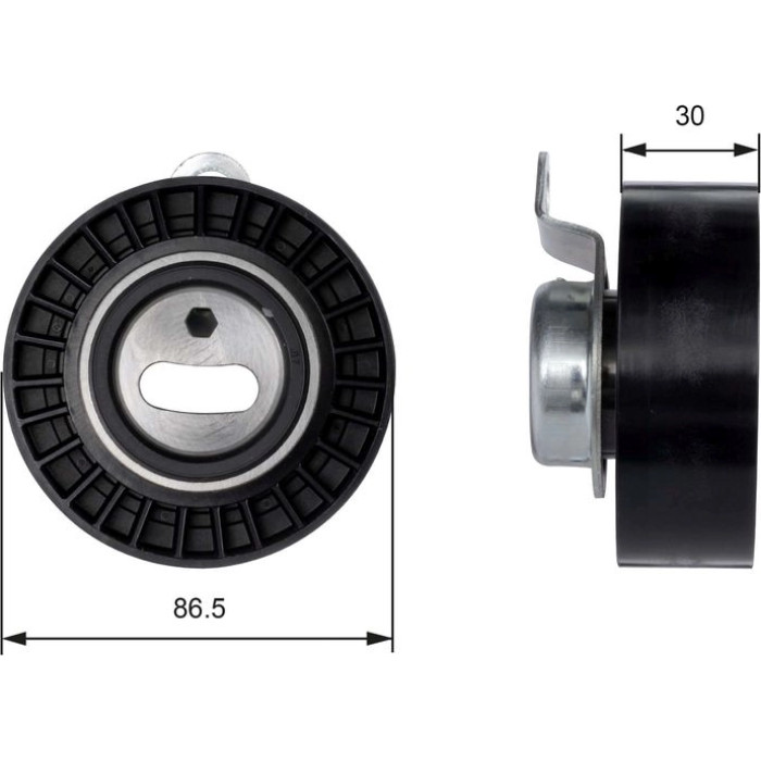 Gates T41008 Spannrolle, Zahnriemen PowerGrip™ Gates T41008 Spannrolle, Zahnriemen PowerGrip™