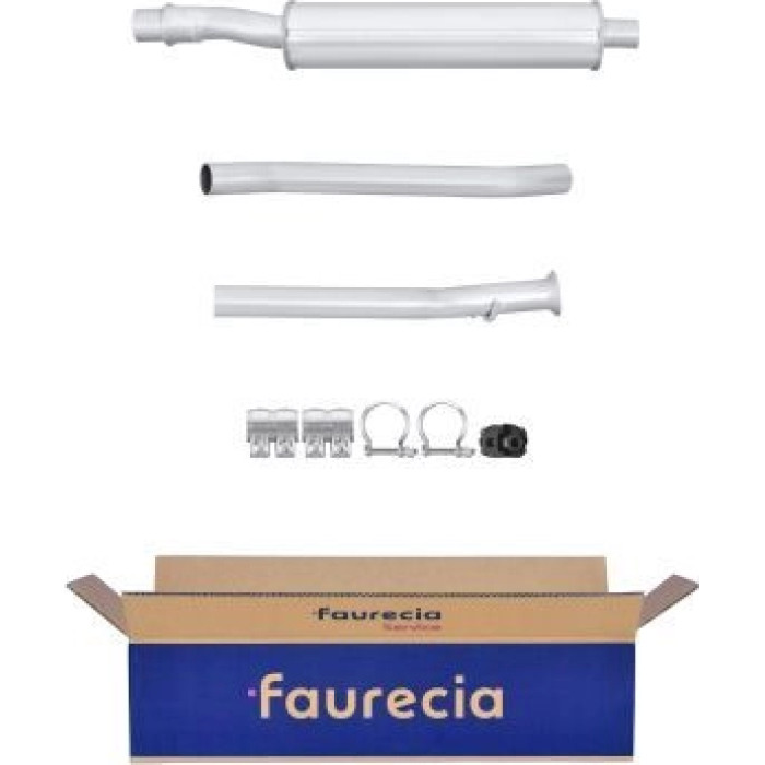 Hella 8LC 366 023-451 Mittelschalldämpfer Easy2Fit – PARTNERED with Faurecia Hella 8LC 366 023-451 Mittelschalldämpfer Easy2Fit – PARTNERED with Faurecia
