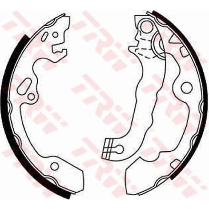 TRW GS8636 Bremsbackensatz TRW GS8636 Bremsbackensatz