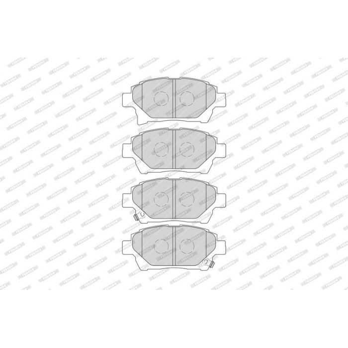 Ferodo FDB4236 Bremsbelagsatz, Scheibenbremse PREMIER ECO FRICTION Ferodo FDB4236 Bremsbelagsatz, Scheibenbremse PREMIER ECO FRICTION