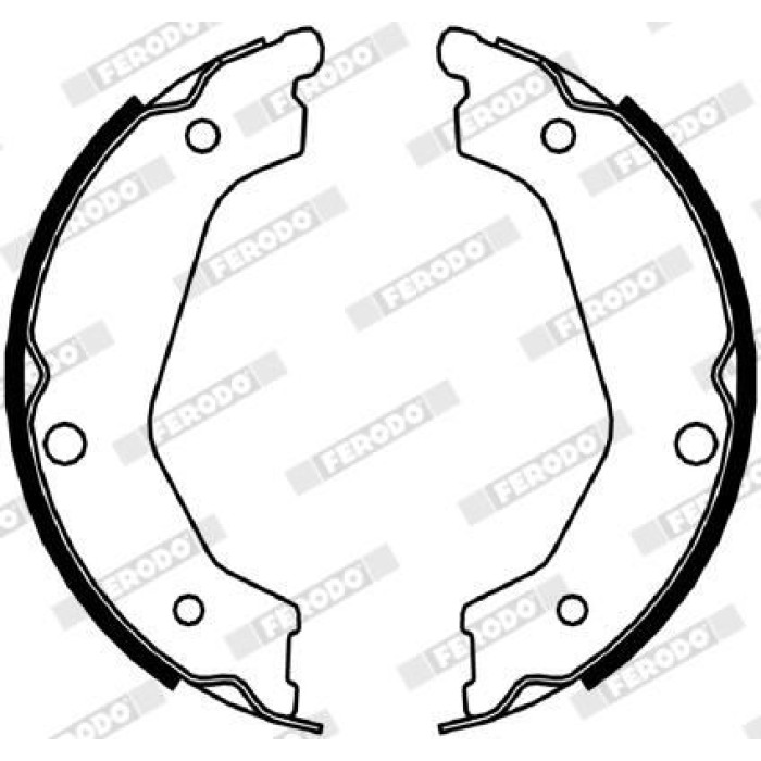 Ferodo FSB4048 Bremsbackensatz, Feststellbremse PREMIER Ferodo FSB4048 Bremsbackensatz, Feststellbremse PREMIER