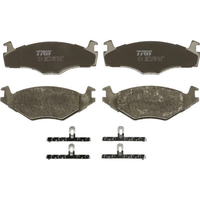 TRW GDB1219 Bremsbelagsatz, Scheibenbremse COTEC TRW GDB1219 Bremsbelagsatz, Scheibenbremse COTEC
