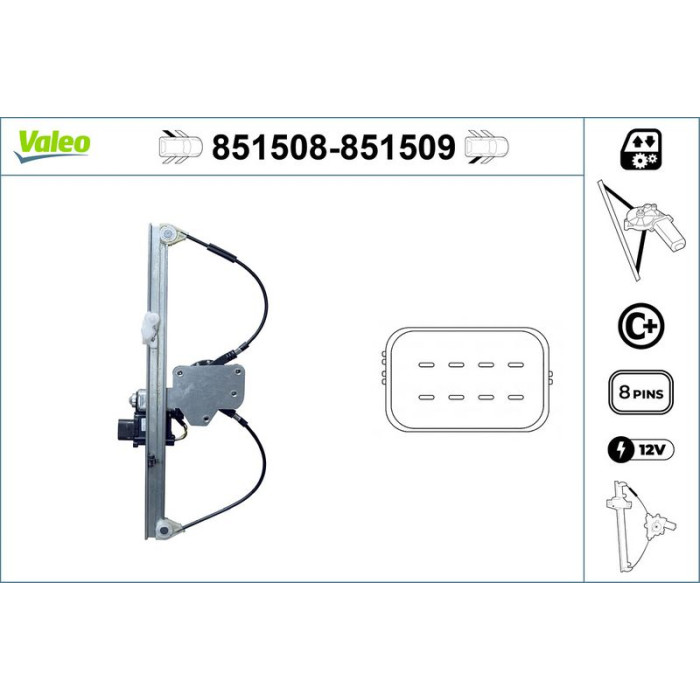 Valeo 851508 Fensterheber Valeo 851508 Fensterheber