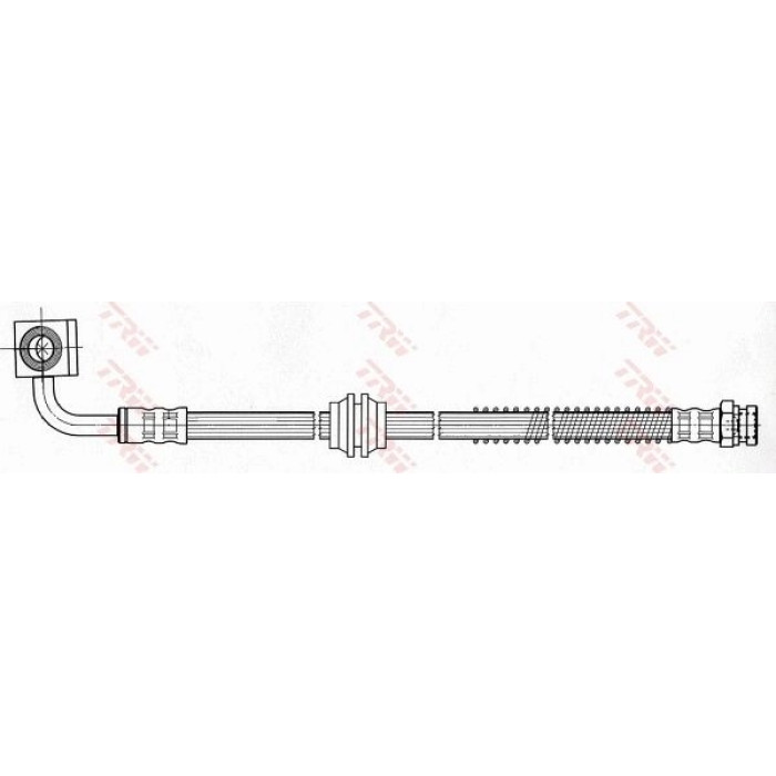 TRW PHD631 Bremsschlauch