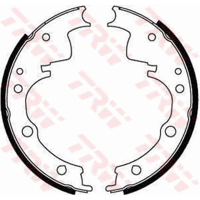 TRW GS8148 Bremsbackensatz TRW GS8148 Bremsbackensatz