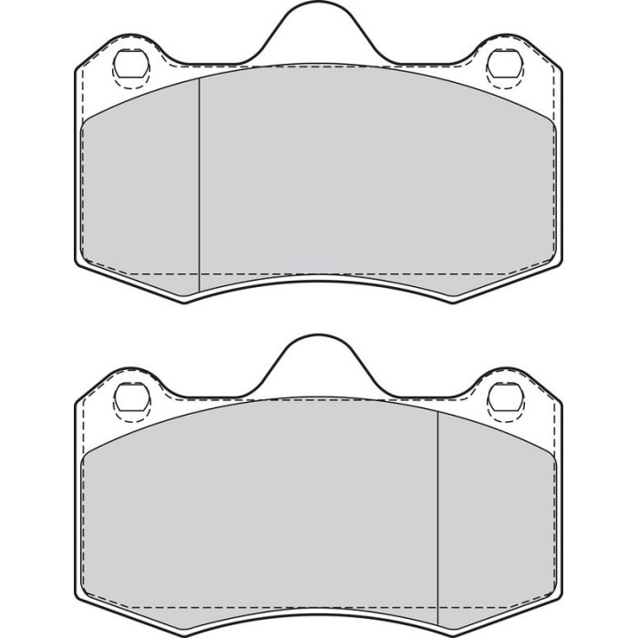 Valeo 601569 Bremsbelagsatz, Scheibenbremse
