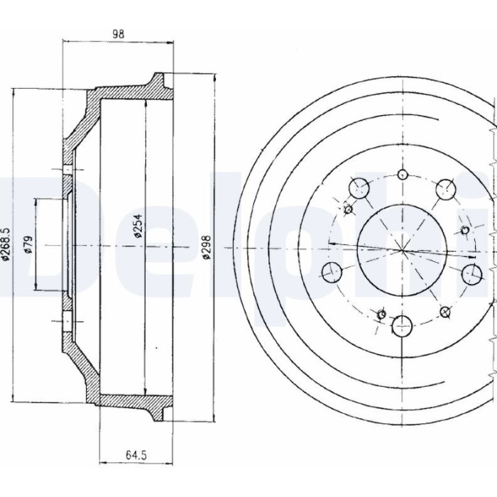 Bremstrommel BF327