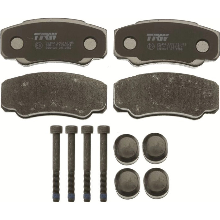 TRW GDB1521 Bremsbelagsatz, Scheibenbremse COTEC TRW GDB1521 Bremsbelagsatz, Scheibenbremse COTEC