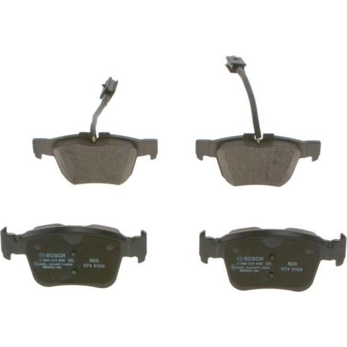 BOSCH 0 986 424 848 Bremsbelagsatz, Scheibenbremse BOSCH 0 986 424 848 Bremsbelagsatz, Scheibenbremse