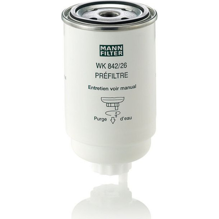 Mann-Filter WK 842/26 Kraftstofffilter Mann-Filter WK 842/26 Kraftstofffilter