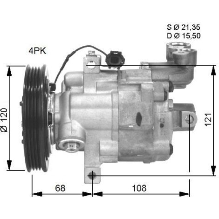 NRF 32461G Kompressor, Klimaanlage GENUINE NRF 32461G Kompressor, Klimaanlage GENUINE